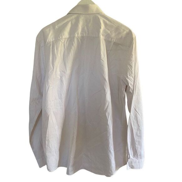 Barakett by Robert Barakett Men's button down dress skirt white stripped size 16 - Picture 3 of 5